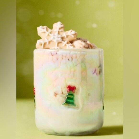 ❤️ NWT Anthropologie Festive Holiday Icon Juice Glasses | Set of 3 - Picture 5 of 7